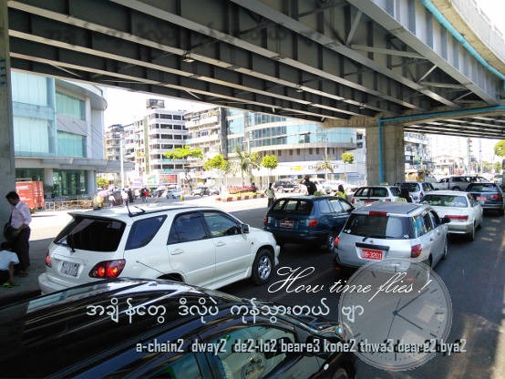 Plural word usage in Burmese